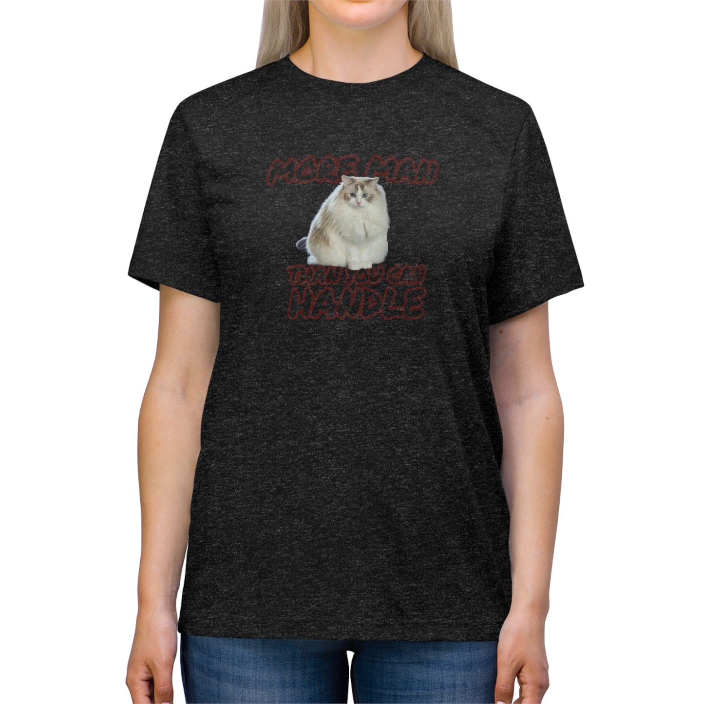 BIG BOI - cat shirt - Unisex Triblend Tee