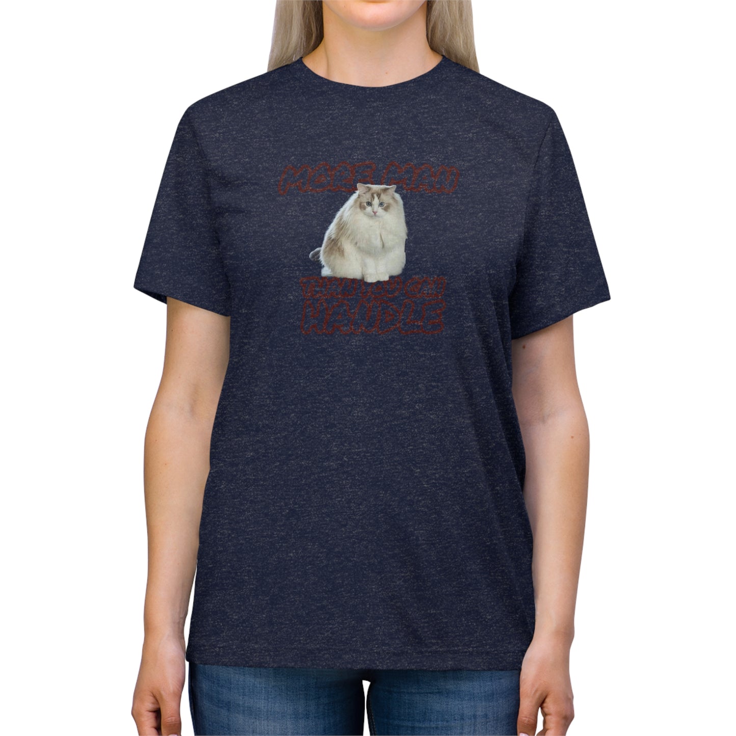 BIG BOI - cat shirt - Unisex Triblend Tee